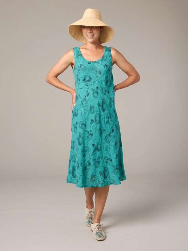 CUT LOOSE Leoni Floral Print Tank Dress