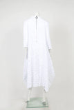 IC COLLECTION Dress- 6135D- WHITE
