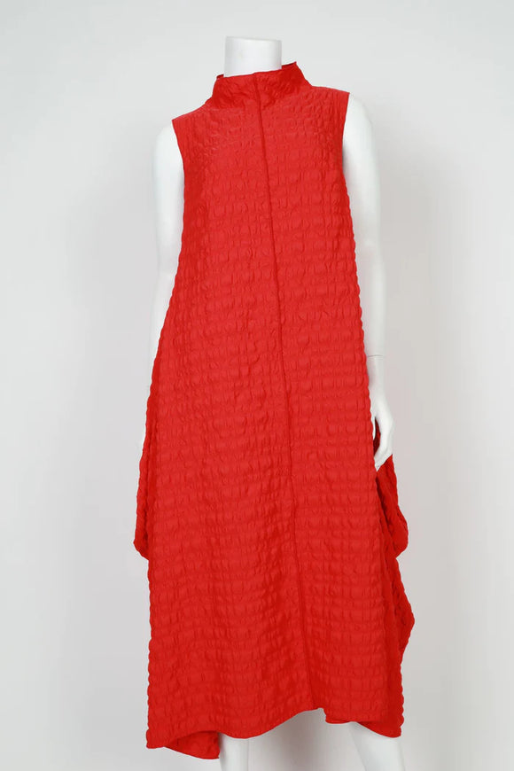 IC COLLECTION Dress- 6155D- RED