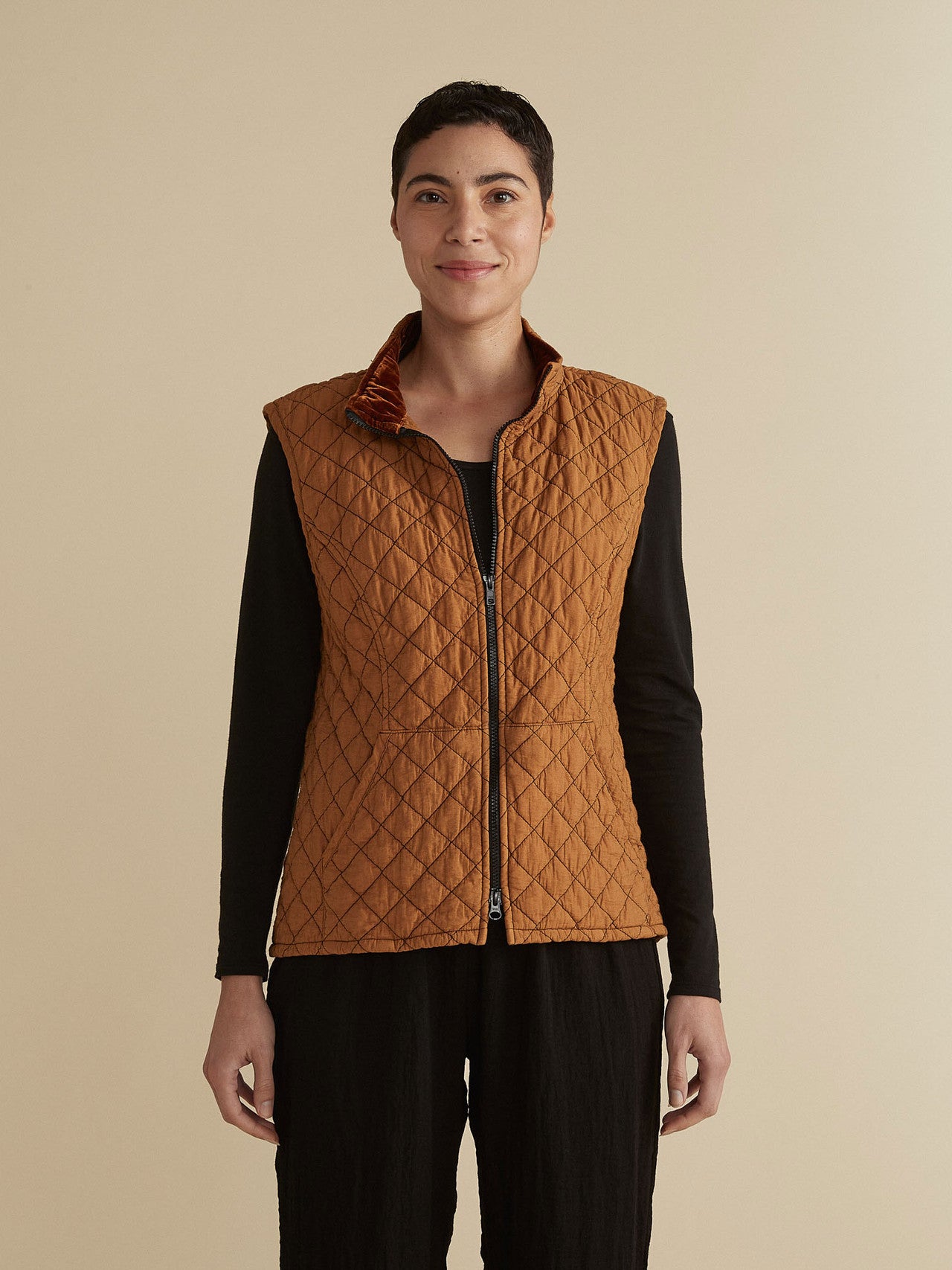 トップス MR.FLOGEY quilted vest vol.2 FOREVER VEST - BLACK – FLAG NOR FAIL