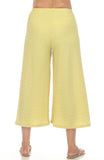 INOAH "Solid Lime Textured Knit" Pant