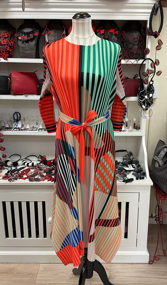 Vanite Couture Wrap Dress - 60398 YELLOW