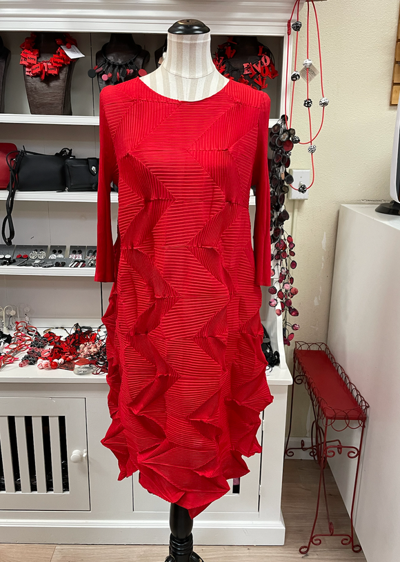 Vanite Couture Dress - 81850 RED