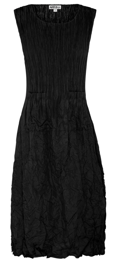 Alquema Smash Pocket Dress - BLACK