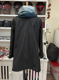UbU Raincoat - Zip Parisian Black Ombre/Black