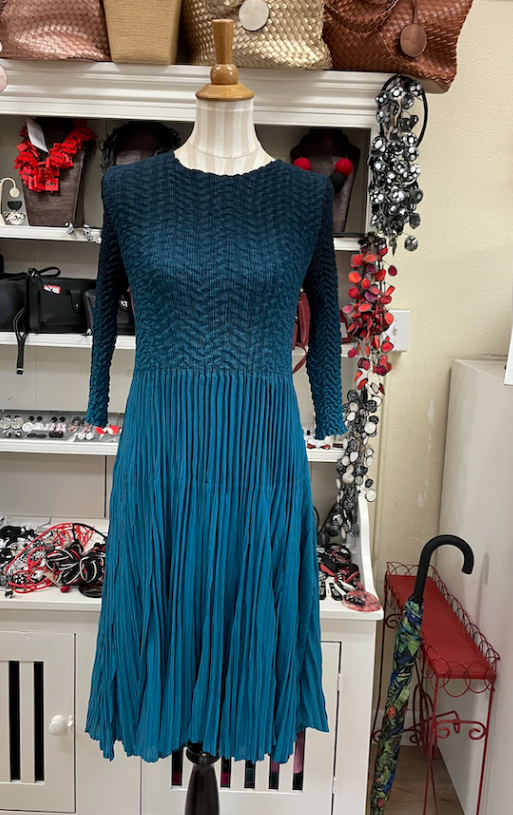 Vanite Couture Dress - 22138-1 - TEAL