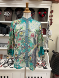Citron "Peacock in the Forest Blouse" - 1213PIF