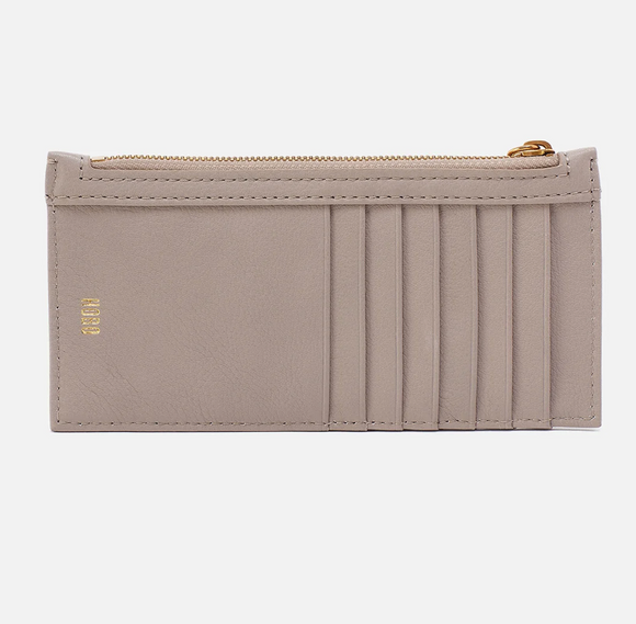 HOBO - Carte Card Case - TAUPE IN PEBBLED LEATHER