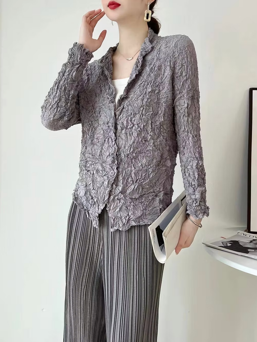 Vanite Couture - Solid Textured Top main image 1