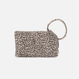 HOBO - Sable Wristlet - MINI LEOPARD IN PRINTED LEATHER