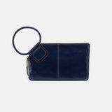HOBO - Sable Wristlet - SEAGLASS IN POLISHED LEATHER