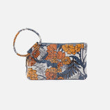 HOBO - Sable Wristlet - SILVER GALAXY IN PRINTED LEATHER