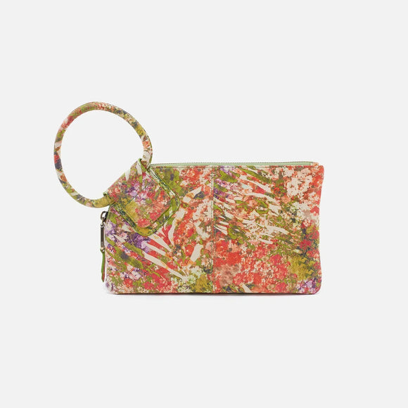 HOBO - Sable Wristlet - TROPIC PRINT IN PRINTED LEATHER