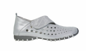 LitFoot Sneaker With Velcro - SILVER