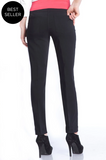 Slimsation ANKLE Women's Wide Band Pull On Pant with Tummy Control (M2623P)-BLACK