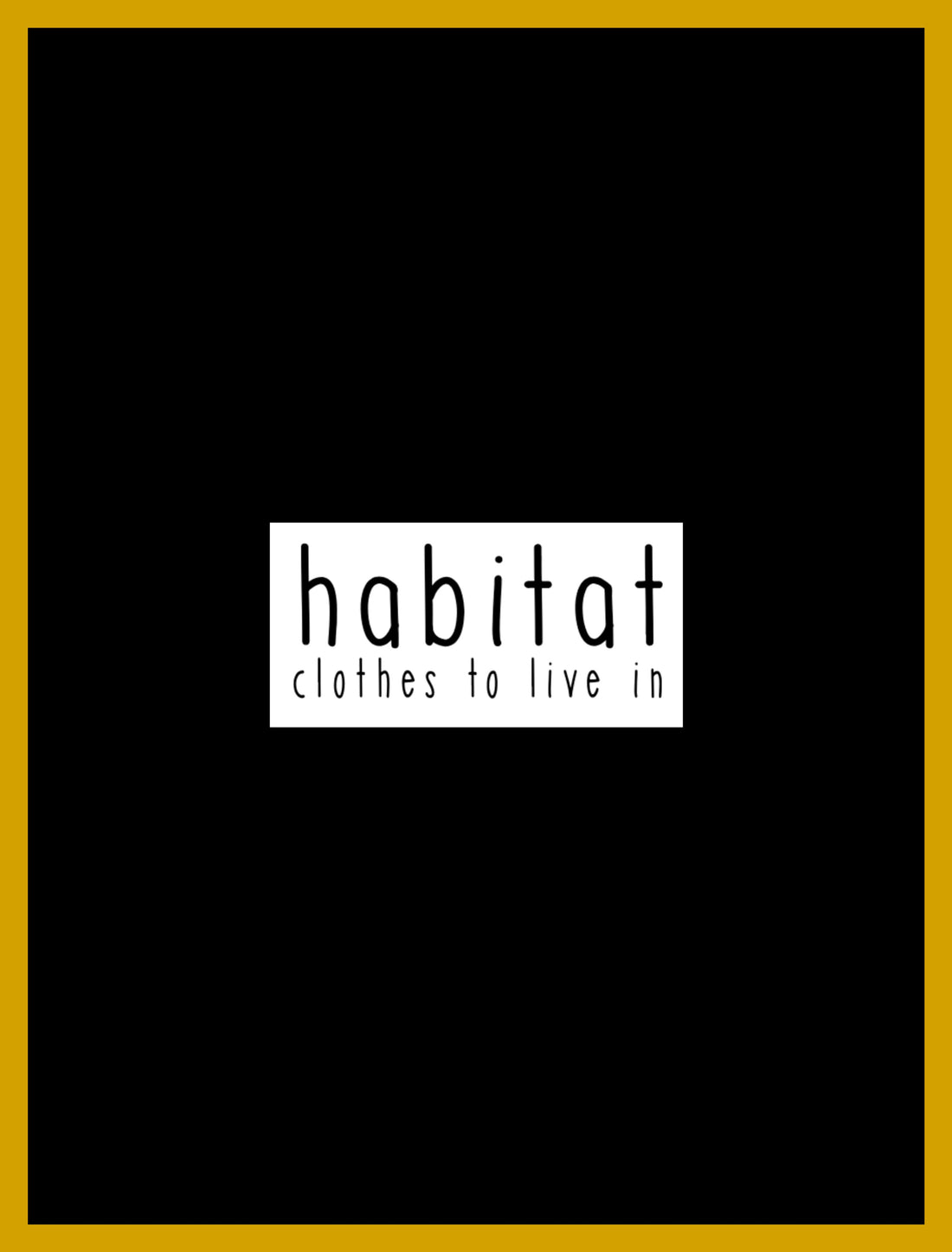 Habitat Clothes