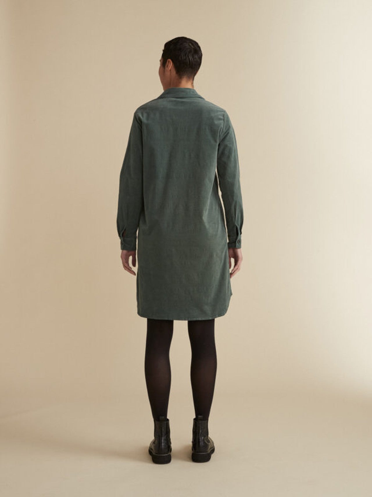 CUT LOOSE - Mini Cord Shirt Dress - 0031707