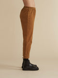 CUT LOOSE - Mini Cord Tapered Crop Pant - 0032734