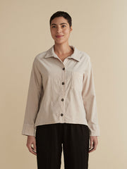CUT LOOSE - Mini Cord Crop Jacket - 0038935