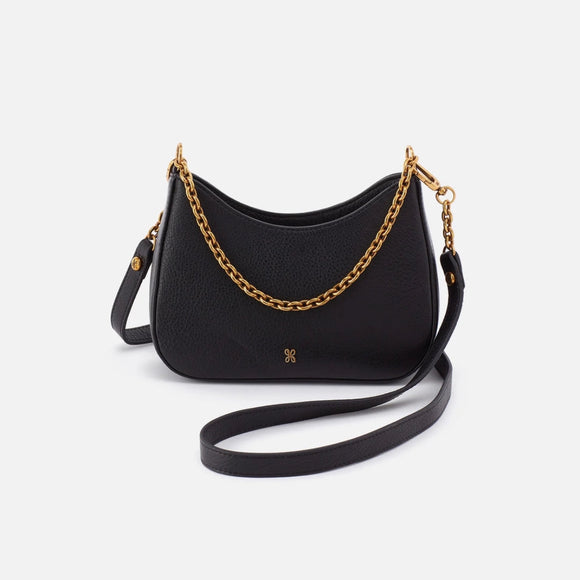 HOBO - Rosa Crossbody - BLACK IN PEBBLED LEATHER