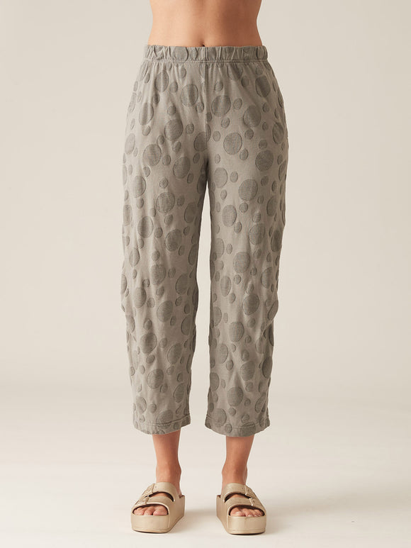 CUT LOOSE - Dot Jacquard Tuck Pant