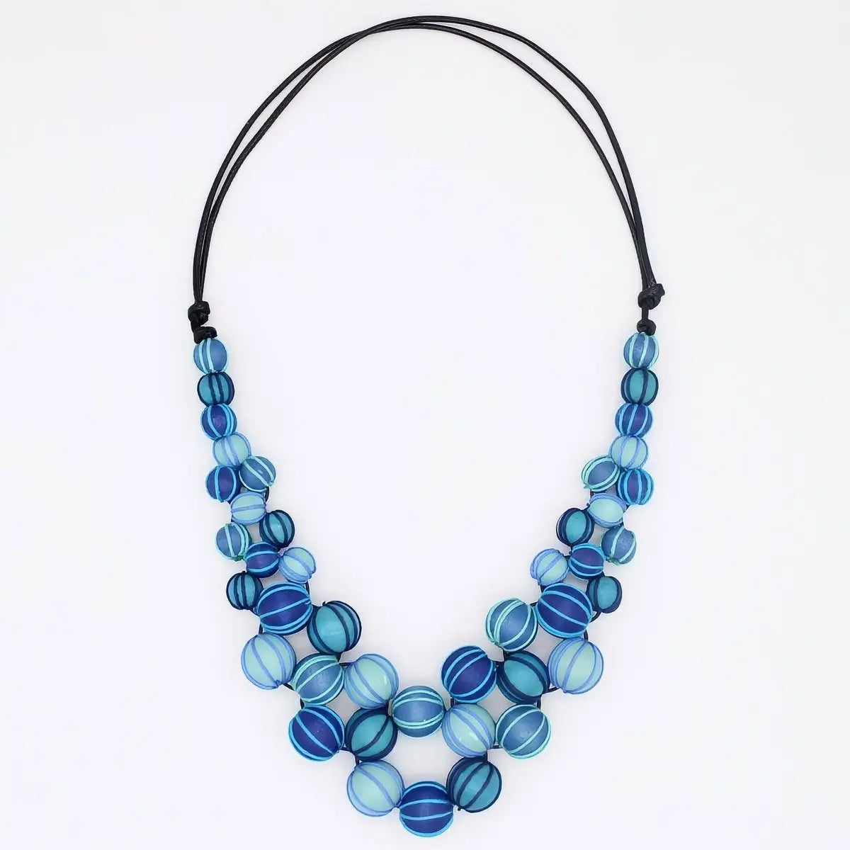 SYLCA Royal Blue Pamela Berries Necklace