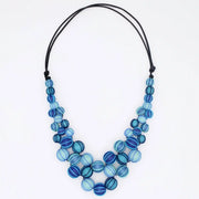 SYLCA Royal Blue Pamela Berries Necklace