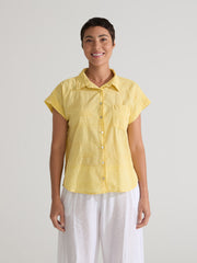 CUT LOOSE - Texture Mini Stripes S/S Pkt Shirt - 0426731