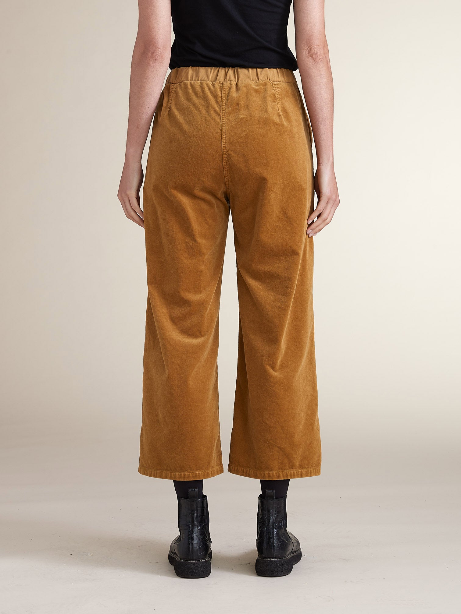 CUT LOOSE - Soft Cotton Velvet Pants - 0482349