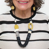 SYLCA Chartreuse Wood Sophie Necklace