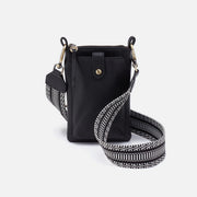 HOBO - Cass Phone Crossbody - BLACK IN PEBBLED LEATHER