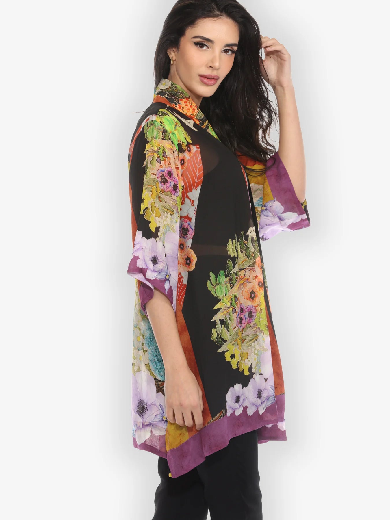 Citron "Fairy Tale Landscape" Kimono Jacket - 0917FTL