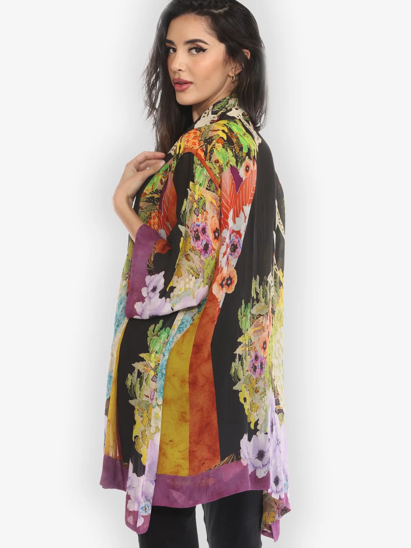 Citron "Fairy Tale Landscape" Kimono Jacket - 0917FTL