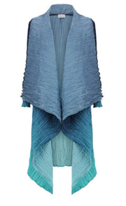Alquema Havana Coat - TWILIGHT BLUE TO PEACOCK
