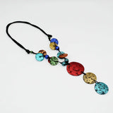 SYLCA Coastal Radiance Multi Color Necklace