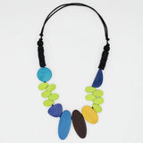 SYLCA Multicolor Vale Lyrical Necklace