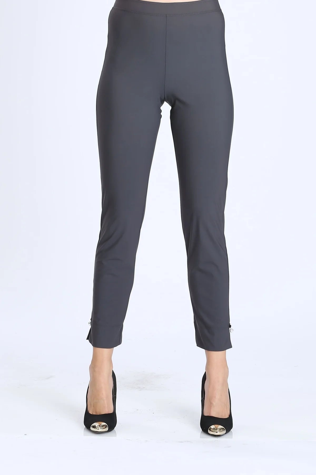 IC COLLECTION Pant - 1005P - CHARCOAL