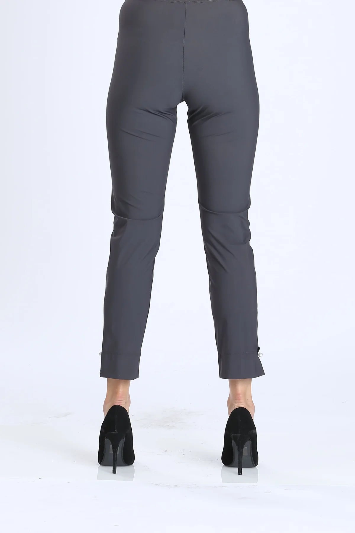 IC COLLECTION Pant - 1005P - CHARCOAL