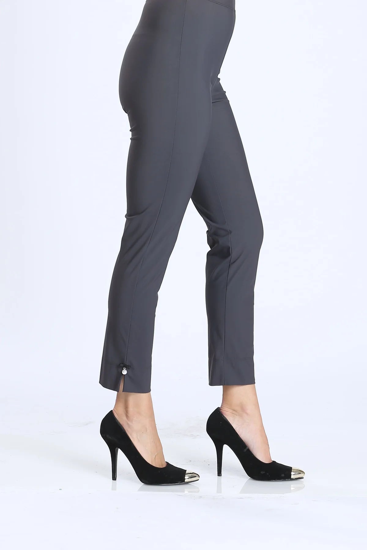 IC COLLECTION Pant - 1005P - CHARCOAL