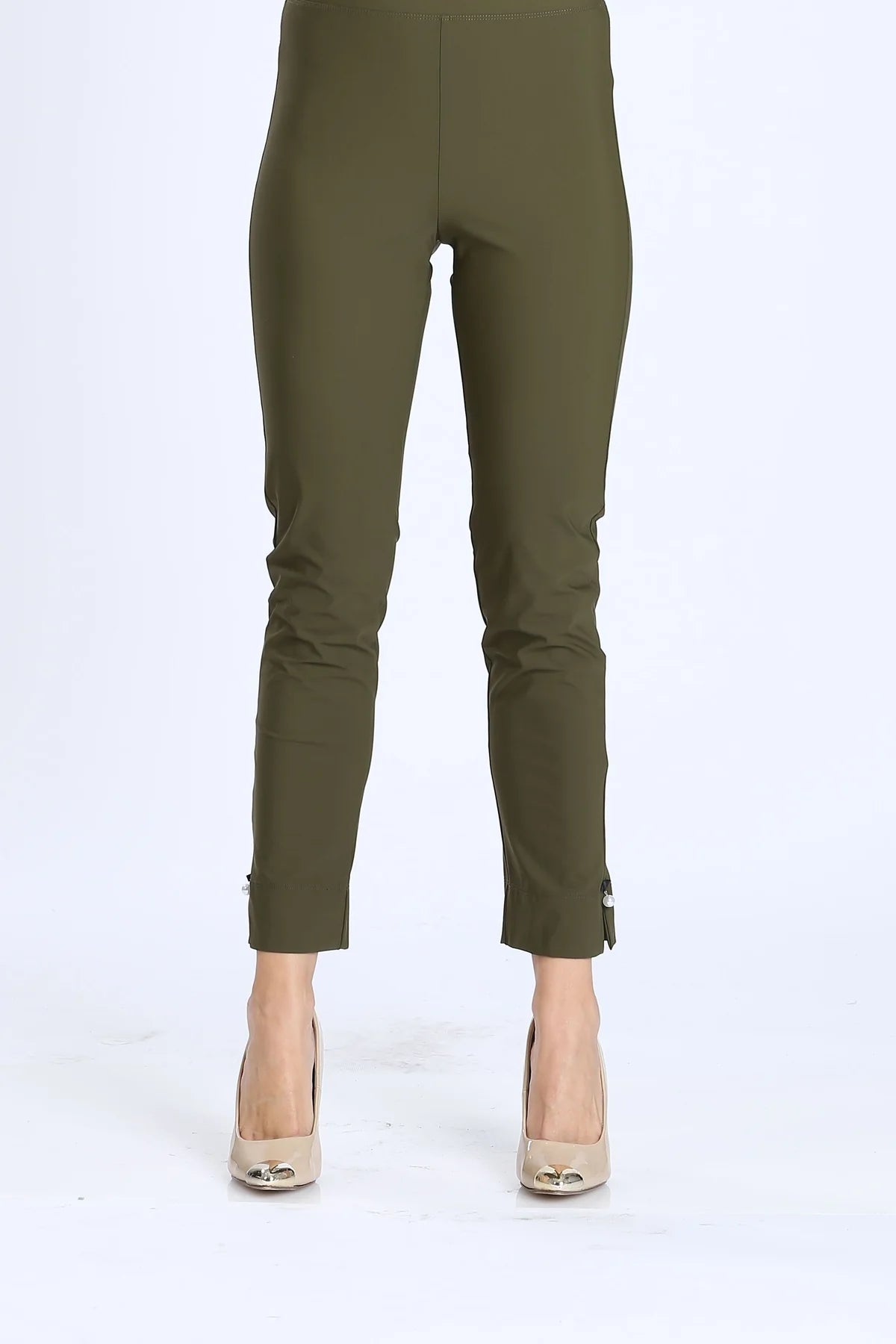 IC COLLECTION Pant - 1005P - OLIVE
