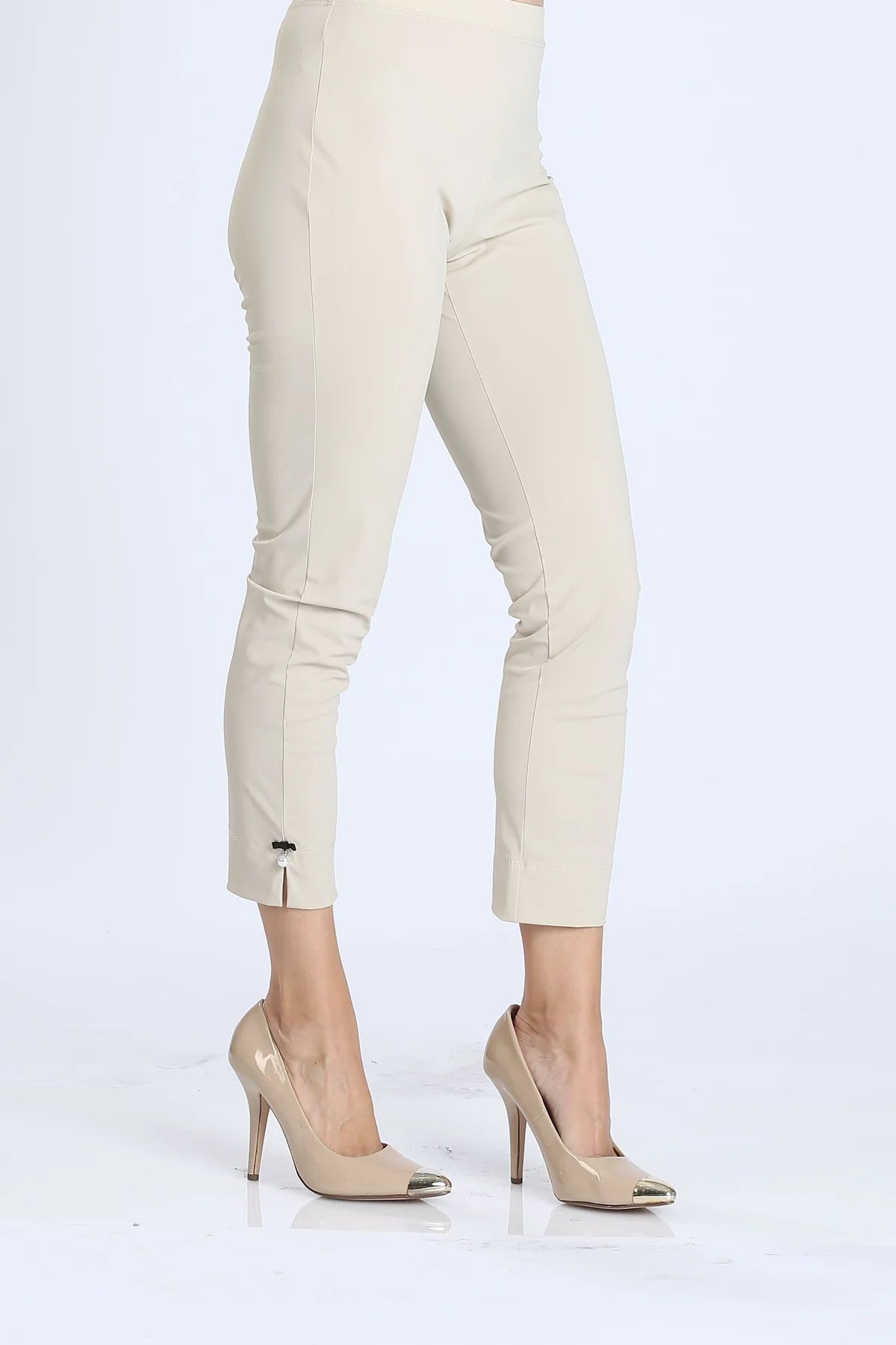 IC COLLECTION Pant - 1005P - OYSTER