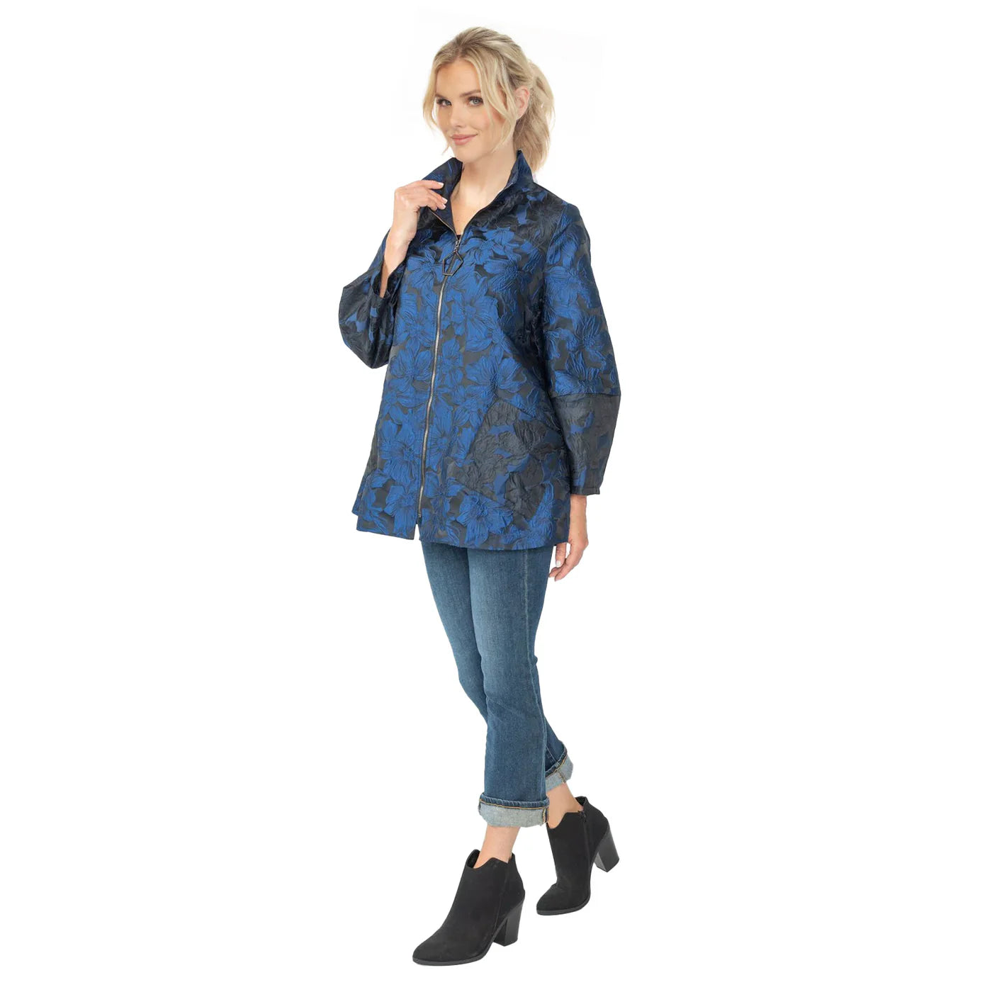 IC COLLECTION Jacket - 6673J - BLUE