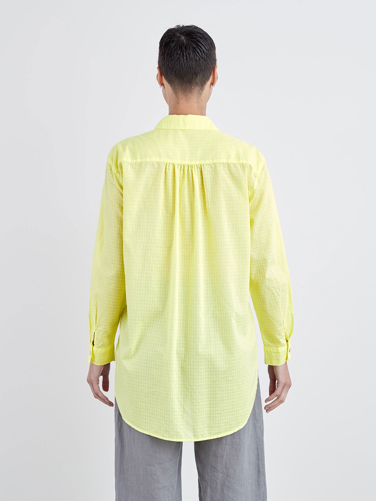 CUT LOOSE - Cotton Shirting Big Shirt - 1037736﻿