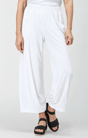 Sydney Project Paulina Wide Leg Flowy Pant - ITP103 - WHITE