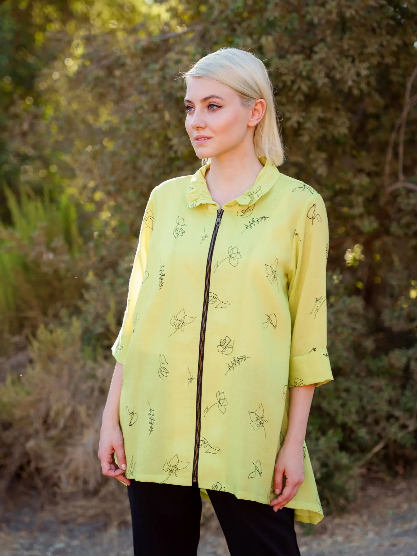 Fridaze AA328 - Josie Linen Jacket