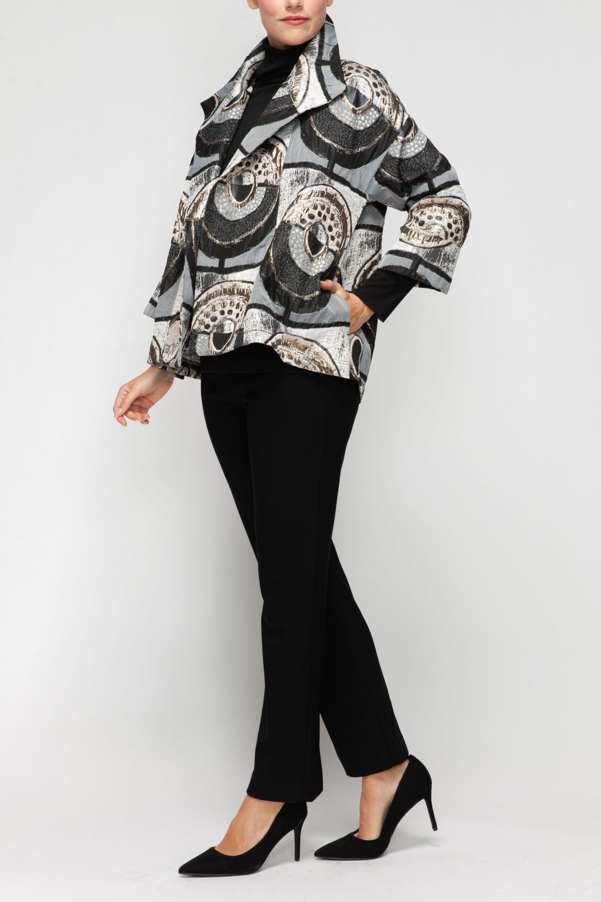IC COLLECTION Jacket - C1047J - GOLD