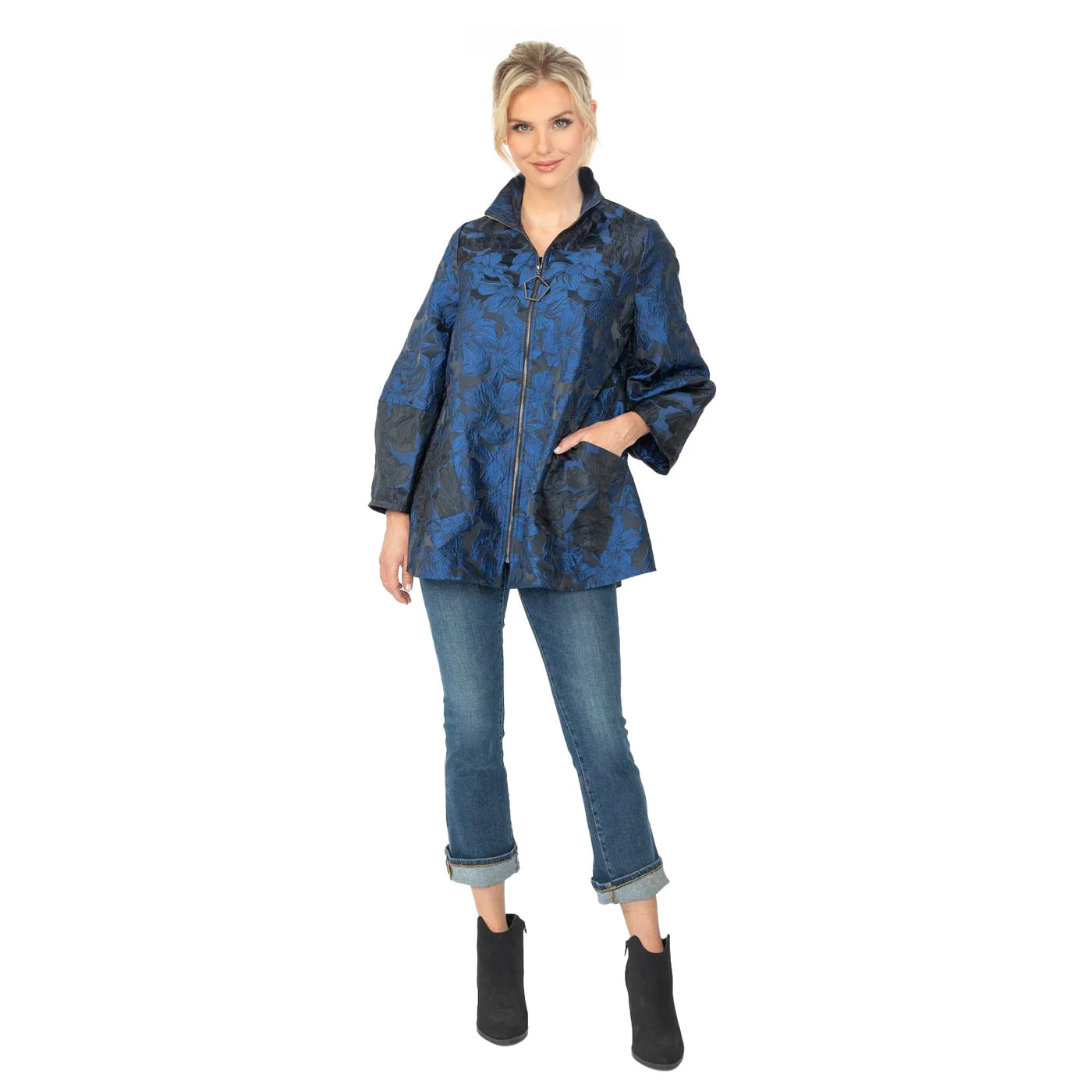 IC COLLECTION Jacket - 6673J - BLUE