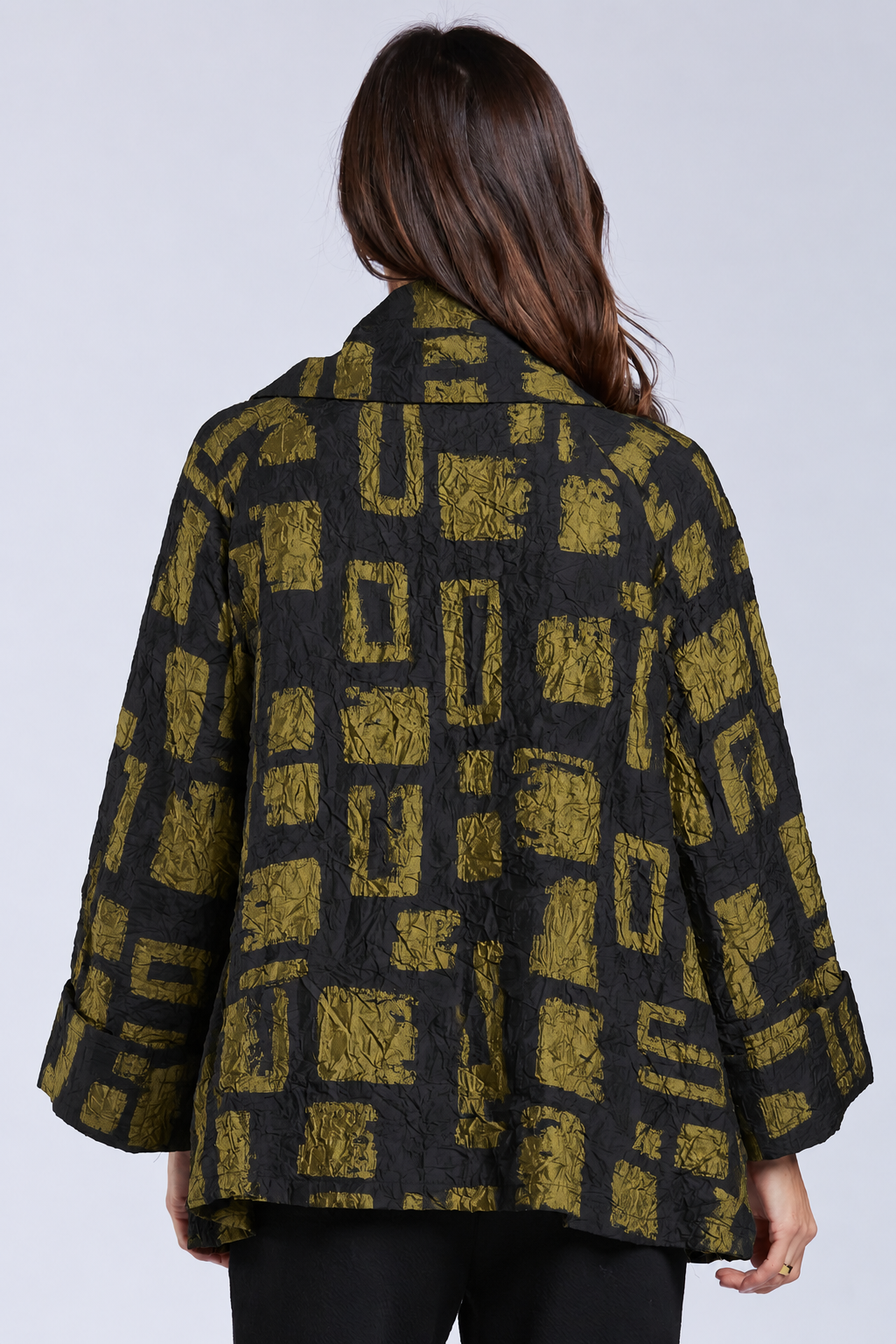 Sydney Project Ora Long Sleeve Cowl Neck Top - CJJ1153 - KIWI