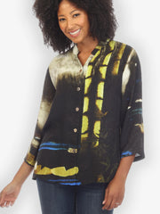Citron "Bamboo Lovely" Silk Blend Blouse - 1213BL