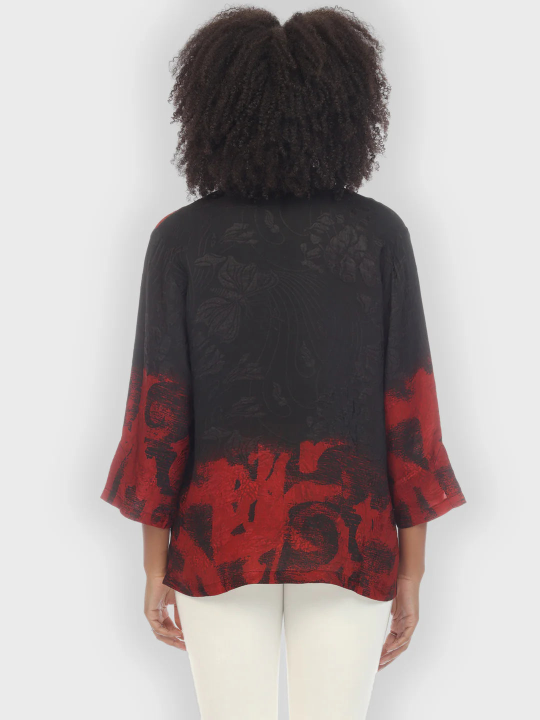 Citron "Flower Silk Magic" Silk Blouse - 11213FSM